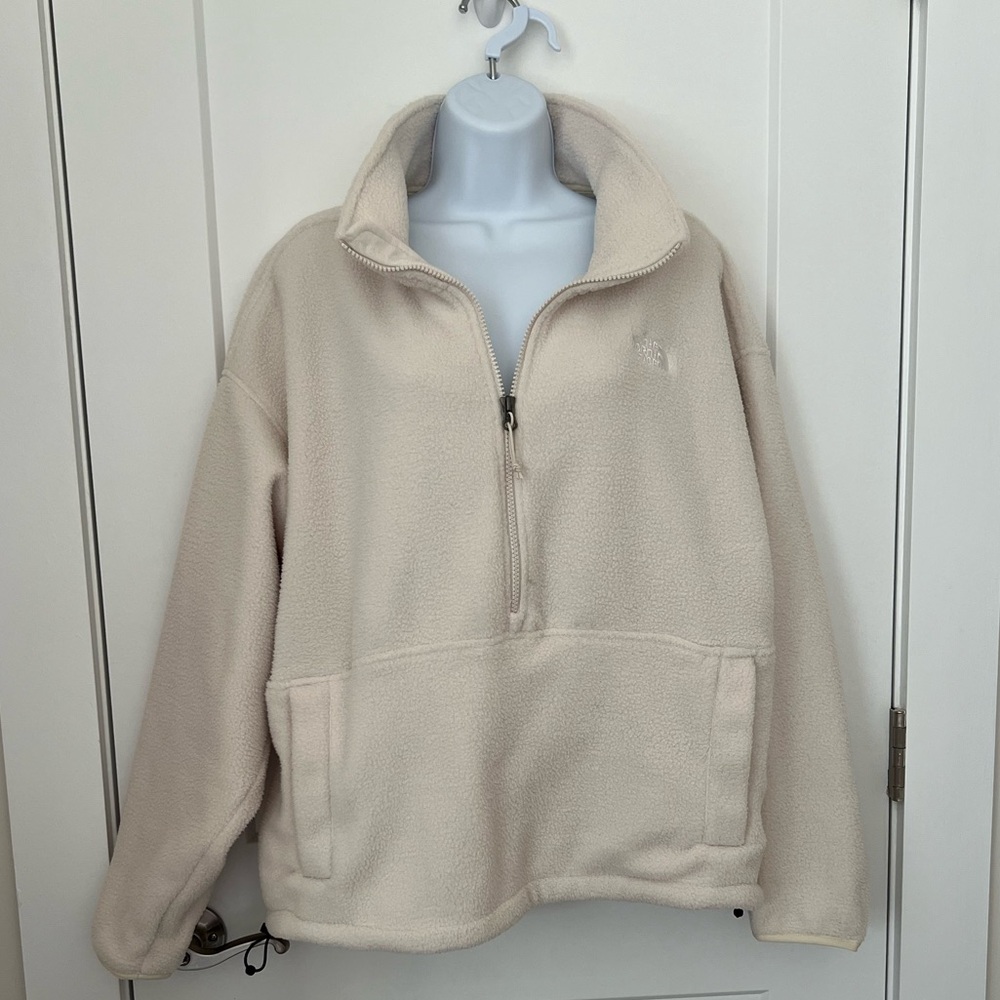 North FaceCream Fleece Jacket